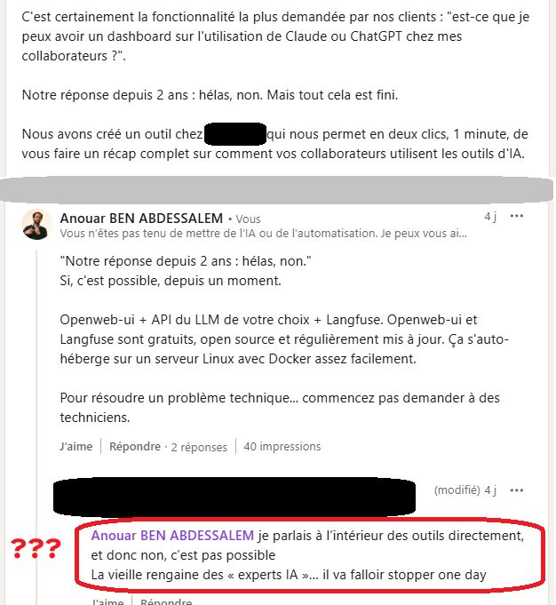 Réinventer la roue : quand un intégrateur IA « redécouvre » l'open source
